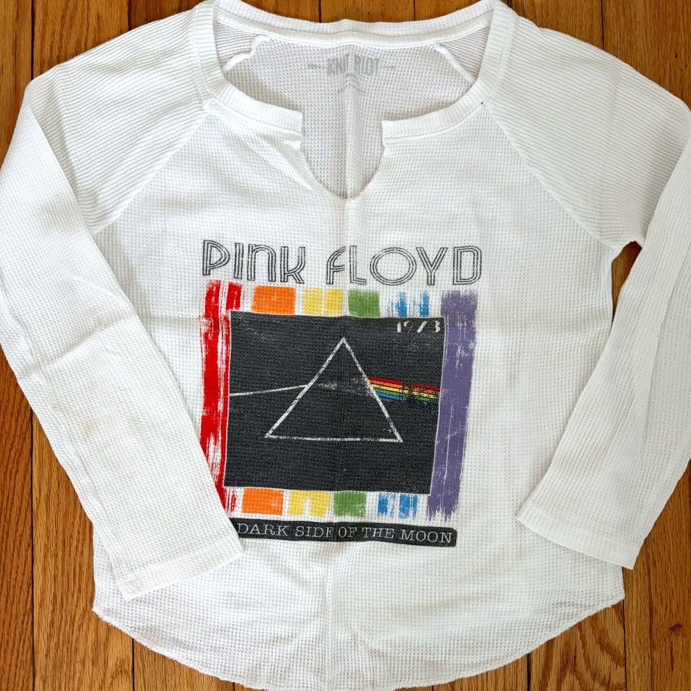 PacSun Pink Floyd Waffle Shirt